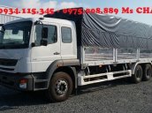 Bán xe tải Mitsu 3 chân FJ nhập khẩu, mua xe tải Mitsu Fuso 15 tấn trả góp