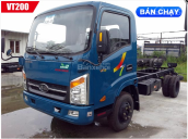 Bán xe tải Veam 1.9 tấn VT200-1 thùng dài 4m3, vào được thành phố