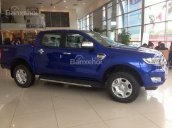 Bán ô tô Ford Ranger XLT 4x4 MT 2018 mới 100%, màu xanh, giá cực rẻ, tặng thêm phụ kiện, call: 033.613.5555