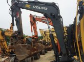 Bán máy xúc đào bánh lốp Volvo EW55B nhập khẩu Hàn Quốc