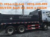 Cần bán xe tải Ben Chenglong 3 chân đời 2016, màu bạc, động cơ 310HP