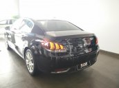 Peugeot Quảng Ninh bán xe Pháp Peugeot 508 đen nội thất be, xe Châu Âu nhập khẩu mới 100%