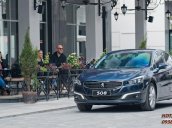 Peugeot Quảng Ninh bán xe Pháp Peugeot 508 xanh nội thất be, xe châu Âu nhập khẩu mới 100%