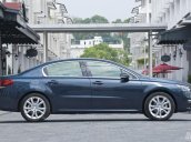 Peugeot Quảng Ninh bán xe Pháp Peugeot 508 xanh nội thất be, xe châu Âu nhập khẩu mới 100%
