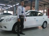 Ô tô Sedan Nissan Sunny XL 2018, màu trắng, có xe giao ngay, LH 0985411427