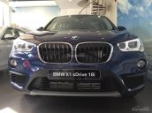 Cần bán xe BMW X1 sDrive 18i đời 2017, giá rẻ, màu xanh lam, xe nhập khẩu, mới