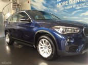 Cần bán xe BMW X1 sDrive 18i đời 2017, giá rẻ, màu xanh lam, xe nhập khẩu, mới