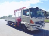 Bán xe tải gắn cẩu 3 tấn - Hino Fc gắn cẩu Unic 3 tấn 4 đốt - URV344