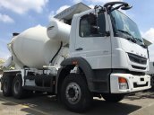 Bán xe bồn trộn Fuso nhập khẩu thể tích bồn 5 khối, tải trọng 17 tấn