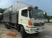 Hino 3 chân thùng nhôm đúc Hino FL8JTSL siêu dài 24 tấn, mui bạt nhôm