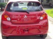 Cần bán xe Mitsubishi Mirage CVT sản xuất 2016, màu đỏ, nhập khẩu nguyên chiếc