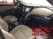 Hyundai Tây Hồ bán xe Hyundai Santa Fe 2017, full Option, máy dầu, giá tốt, gọi 0982093089