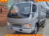 Xe tải JAC 2.4 tấn thùng dài 3m7 vào thành phố, xe JAC 2T4 thùng kín 2016