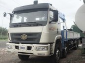 Bán xe tải Faw gắn cẩu Dongyang 8 tấn, hàng giao ngay