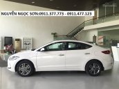 Bán xe Hyundai Elantra 2018, rẻ nhất Quảng Nam, màu trắng, trả góp 90%xe, 549 triệu, khuyến mãi 20 triệu