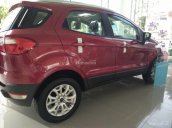 Xe Ford giảm giá cuối năm - Cần bán Ford EcoSport Titanium đời 2017, màu đỏ, LH: 0917.26.2332