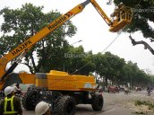 Bán xe nâng người Haulotte loại z Boom màu vàng, tầm với 32m