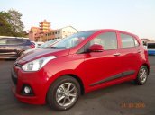 Bán Hyundai Grand I10 1.2 AT 2016, màu đỏ, nhập khẩu, chính hãng, xe mới 100% giao ngay, thanh toán 6,99 triệu/tháng