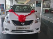 Nissan Sunny XV Tự động 2017, màu trắng, khuyến mãi hấp dẫn nhất. Hotline 0985411427