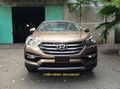 Bán xe Hyundai Santa Fe đời 2017, màu nâu 0913034357