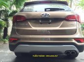 Bán xe Hyundai Santa Fe đời 2017, màu nâu 0913034357