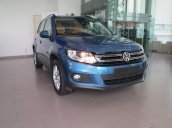 Bán Volkswagen Tiguan 2.0TSI đời 2016, màu xanh lam