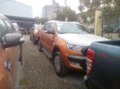 Giao ngay Ford Ranger Wildtrak 3.2 AT 2018, đủ màu, tặng nắp thùng chính hãng-tặng 10 triệu PK -Hỗ trợ vay 90%