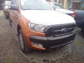 Giao ngay Ford Ranger Wildtrak 3.2 AT 2018, đủ màu, tặng nắp thùng chính hãng-tặng 10 triệu PK -Hỗ trợ vay 90%