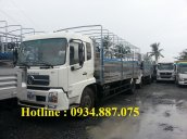 Bán xe tải Dongfeng Hoàng Huy B170 9.35 tấn (9T35) thùng dài 7.5 mét nhập khẩu