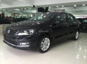 Xe nhập Đức Volkswagen Polo Sedan 1.6L màu đen, cam kết giá tốt nhất, LH Hương: 0902.608.293