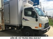 Bán xe Hyundai HD72 nhập khẩu, chuyên dụng thùng đông lạnh tải trọng hàng hóa 7.3 tấn, có xe giao ngay