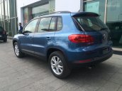 Volkswagen Tiguan 2.0L TSI, 4 Motion màu xanh, dòng SUV nhập Đức, tặng 50 triệu tiền mặt LH Hương: 0902608293