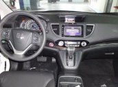 Bán xe Honda CR V 2.4 AT đời 2016, màu trắng