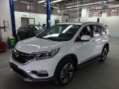 Bán xe Honda CR V 2.4 AT đời 2016, màu trắng