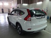 Bán xe Honda CR V 2.4 AT đời 2016, màu trắng