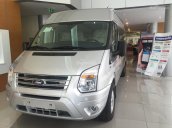 Bán Ford Transit 2018 mới 100%, màu bạc, giá cực rẻ. Call: 033.613.5555