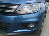 Volkswagen Tiguan 2.0l TSI, 4 Motion đời 2016, màu xanh lam, dòng SUV nhập Đức, tặng 50 triệu, LH Hương 0902608293