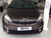Cần bán Kia Rio 1.4 MT đời 2016, màu nâu, nhập khẩu chính hãng, giá tốt trong tháng