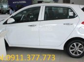 Bán Hyundai Grand i10 Đà Nẵng giảm sốc, màu trắng, hỗ trợ mua trả góp, chạy Grab