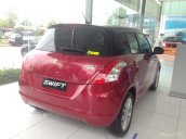 Suzuki Tây Hồ, bán Suzuki Swift 2017 màu đỏ. Hỗ trợ vay vốn trả góp, đăng ký, đăng kiểm lưu hành xe