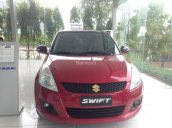 Suzuki Tây Hồ, bán Suzuki Swift 2017 màu đỏ. Hỗ trợ vay vốn trả góp, đăng ký, đăng kiểm lưu hành xe
