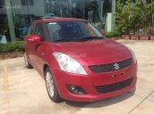 Suzuki Tây Hồ, bán Suzuki Swift 2017 màu đỏ. Hỗ trợ vay vốn trả góp, đăng ký, đăng kiểm lưu hành xe