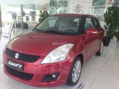 Suzuki Tây Hồ, bán Suzuki Swift 2017 màu đỏ. Hỗ trợ vay vốn trả góp, đăng ký, đăng kiểm lưu hành xe