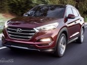 Cần bán Hyundai Tucson 2.0 AT 2018 màu đỏ, giao ngay, trả góp 80%