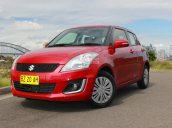 Suzuki Tây Hồ, bán Suzuki Swift 2016 màu đỏ - Hỗ trợ vay vốn trả góp, đăng ký, đăng kiểm lưu hành xe