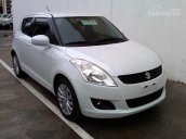 Suzuki Tây Hồ, bán Suzuki Swift 2016 màu trắng. Hỗ trợ vay vốn trả góp, đăng ký, đăng kiểm lưu hành xe