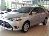 Bán xe Toyota Vios 1.5E model 2017, số tự động, màu bạc, giá tốt