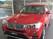 Bán BMW X3 20i 2 AT đời 2016, màu đỏ