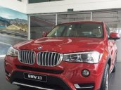 Bán BMW X3 20i 2 AT đời 2016, màu đỏ