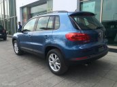 Dòng SUV nhập Đức Volkswagen Tiguan 2.0l đời 2016, màu xanh lam. Tặng 50 triệu tiền mặt, LH Hương: 0902.608.293